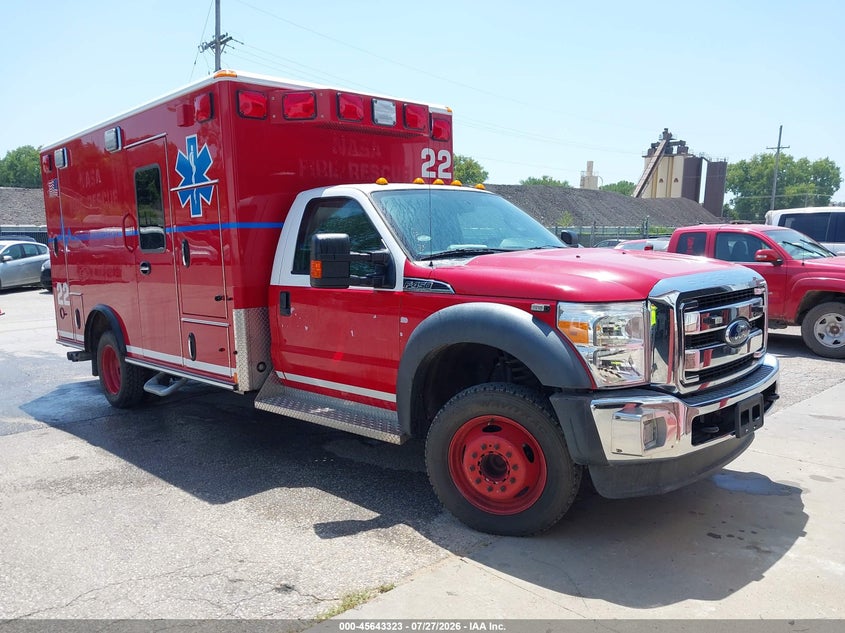 2016 Ford F-450 VIN 1FDUF4GT4GEC75998 — IAAI salvage auction photo