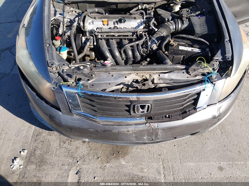 2010 Honda Accord VIN 1HGCP2F35AA067275 IAAI salvage auction — NORMAL WEAR, Salvage Title - Dealer (California), sold $1,250 on 2026-07-27 (photo 6)