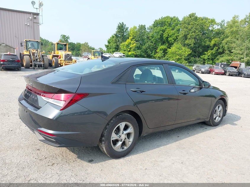 2021 Hyundai Elantra VIN 5NPLL4AGXMH049920 IAAI salvage auction — NORMAL WEAR, Sf97 (New York), sold $1,550 on 2026-07-23 (photo 4)