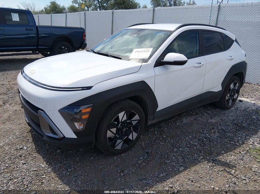 2025 Hyundai Kona VIN KM8HB3AB7SU302584 IAAI salvage auction — HAIL, Enterprise Vehicles Clear Only (Utah), sold $11,575 on 2026-07-23 (photo 2)