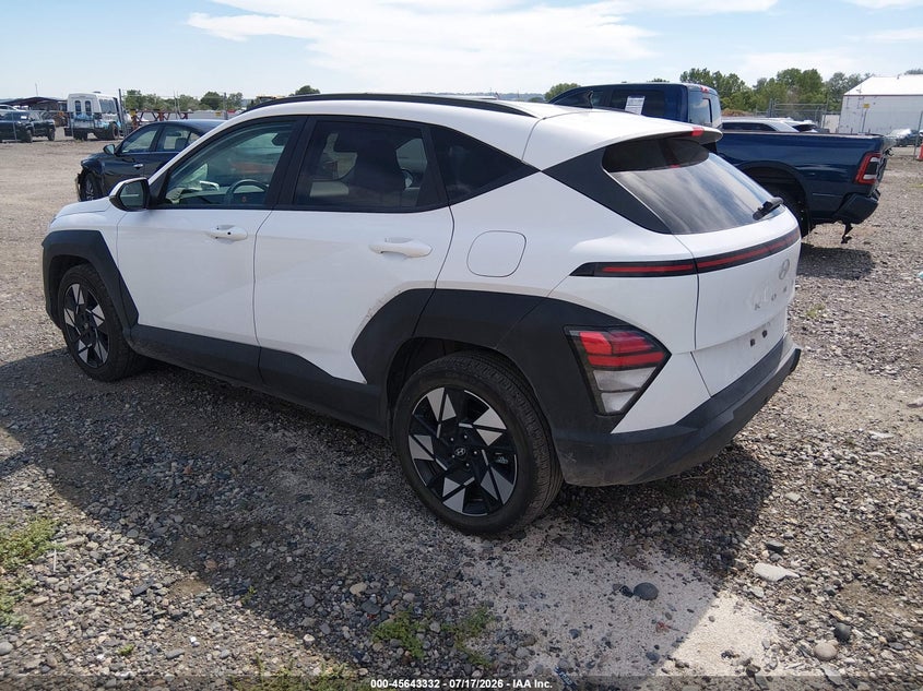 2025 Hyundai Kona VIN KM8HB3AB7SU302584 IAAI salvage auction — HAIL, Enterprise Vehicles Clear Only (Utah), sold $11,575 on 2026-07-23 (photo 3)