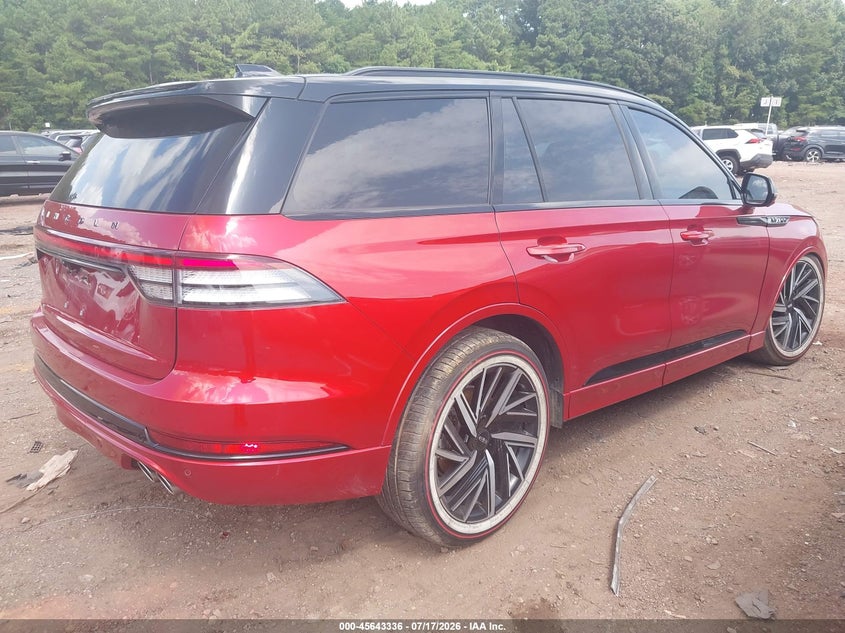2025 Lincoln Aviator VIN 5LM5J9XC1SGL02164 IAAI salvage auction — LEFT FRONT, Salvage (Alabama), sold $15,775 on 2026-09-08 (photo 4)