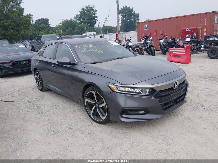 2018 Honda Accord VIN 1HGCV2F3XJA039090 — IAAI salvage auction photo
