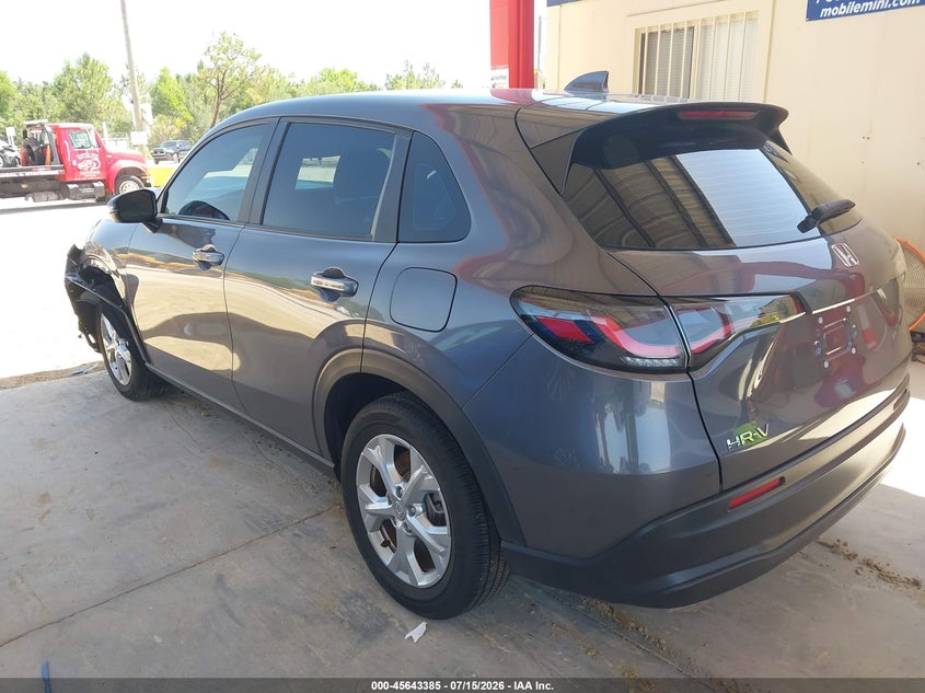 2025 Honda Hr-v VIN 3CZRZ1H35SM719580 IAAI salvage auction — FRONT END, Salvage Title, sold $7,200 on 2026-08-25 (photo 3)