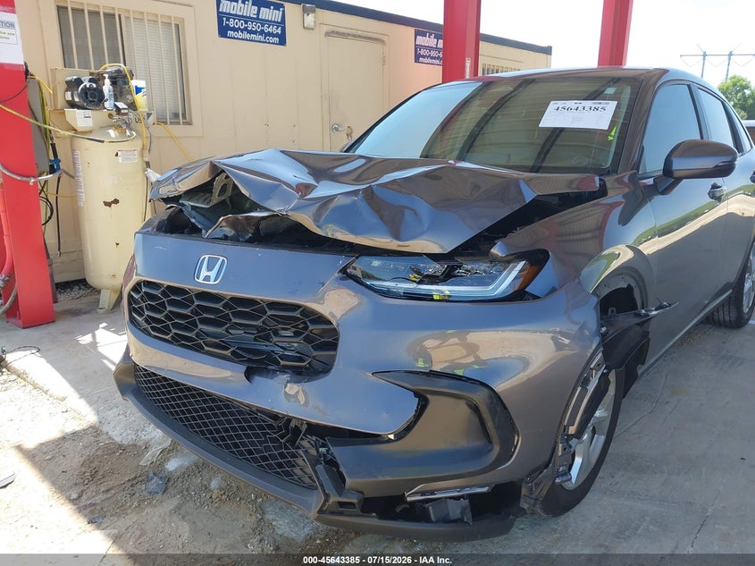 2025 Honda Hr-v VIN 3CZRZ1H35SM719580 IAAI salvage auction — FRONT END, Salvage Title, sold $7,200 on 2026-08-25 (photo 6)