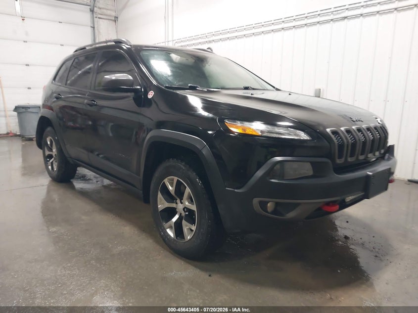 2017 Jeep Cherokee VIN 1C4PJMBS4HW622448 IAAI salvage auction — REAR END, Wait Title, sold $2,100 on 2026-08-21 (photo 1)