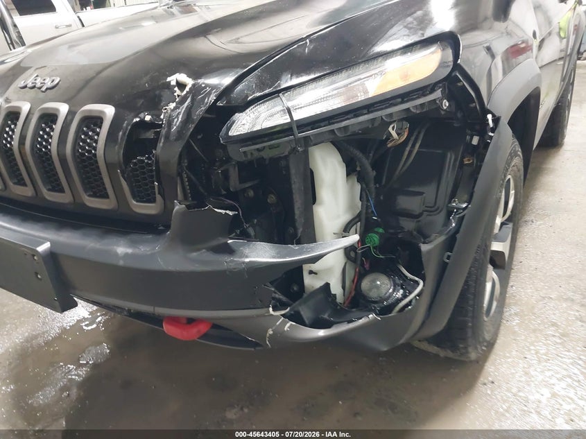 2017 Jeep Cherokee VIN 1C4PJMBS4HW622448 IAAI salvage auction — REAR END, Wait Title, sold $2,100 on 2026-08-21 (photo 6)