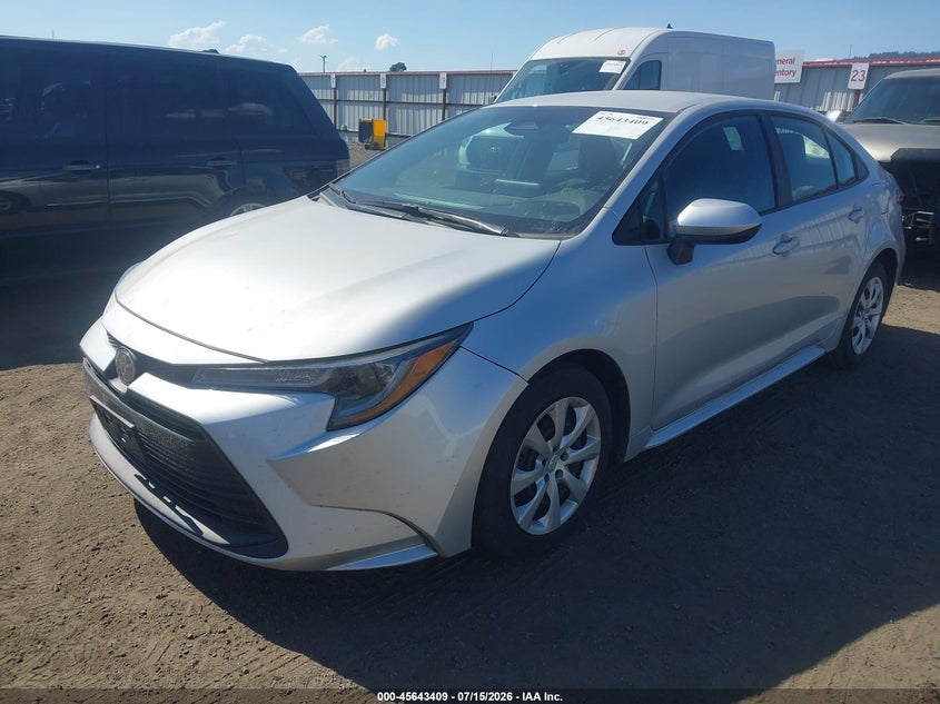 2025 Toyota Corolla VIN 5YFB4MDE6SP308647 IAAI salvage auction — NORMAL WEAR, Enterprise Vehicles Clear Only (Texas), sold $6,400 on 2026-07-18 (photo 2)