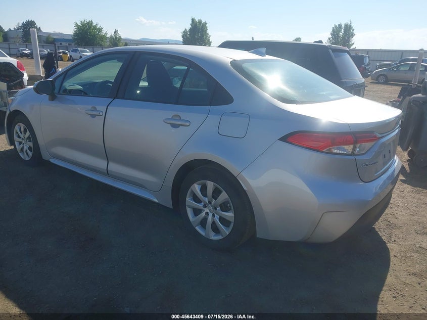 2025 Toyota Corolla VIN 5YFB4MDE6SP308647 IAAI salvage auction — NORMAL WEAR, Enterprise Vehicles Clear Only (Texas), sold $6,400 on 2026-07-18 (photo 3)