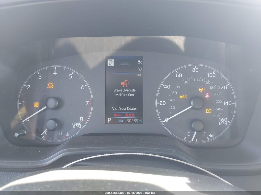2025 Toyota Corolla VIN 5YFB4MDE6SP308647 IAAI salvage auction — NORMAL WEAR, Enterprise Vehicles Clear Only (Texas), sold $6,400 on 2026-07-18 (photo 7)