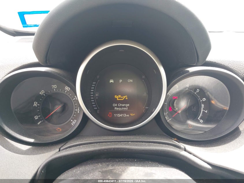 2016 Fiat 500x VIN ZFBCFXET0GP513373 IAAI salvage auction — NORMAL WEAR, Original (Texas), sold $300 on 2026-07-30 (photo 7)