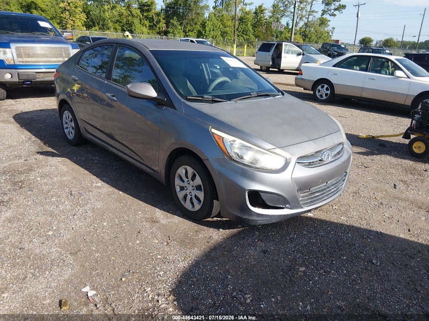 2016 Hyundai Accent VIN KMHCT4AE1GU113864 IAAI salvage auction — NORMAL WEAR, Clear (Georgia), sold $25 on 2026-07-21 (photo 1)