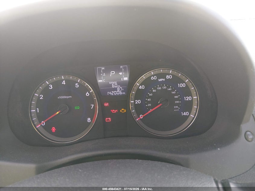 2016 Hyundai Accent VIN KMHCT4AE1GU113864 IAAI salvage auction — NORMAL WEAR, Clear (Georgia), sold $25 on 2026-07-21 (photo 7)