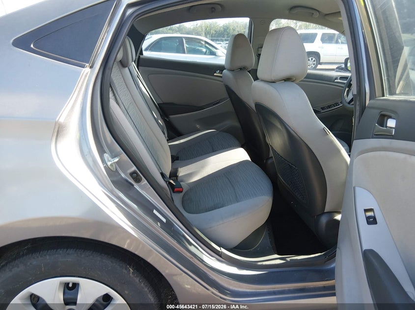 2016 Hyundai Accent VIN KMHCT4AE1GU113864 IAAI salvage auction — NORMAL WEAR, Clear (Georgia), sold $25 on 2026-07-21 (photo 8)