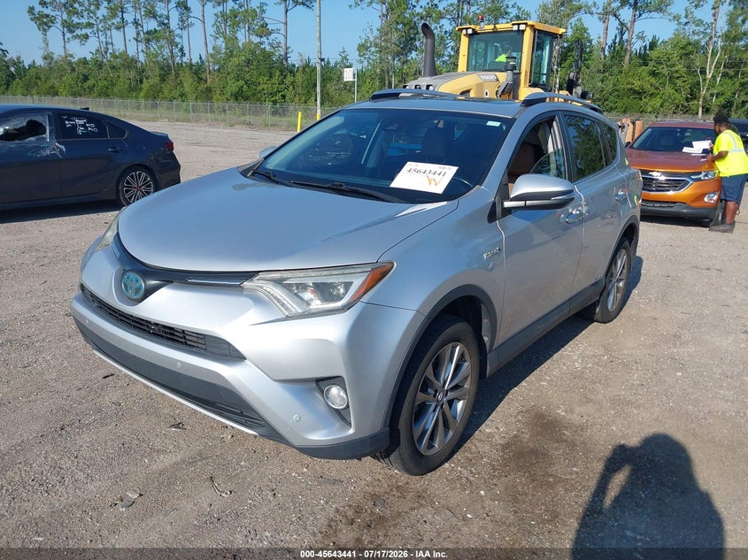 2016 Toyota Rav 4 VIN JTMDJREV6GD041985 IAAI salvage auction — REAR END, Rebuildable (Florida), sold $5,400 on 2026-07-28 (photo 2)