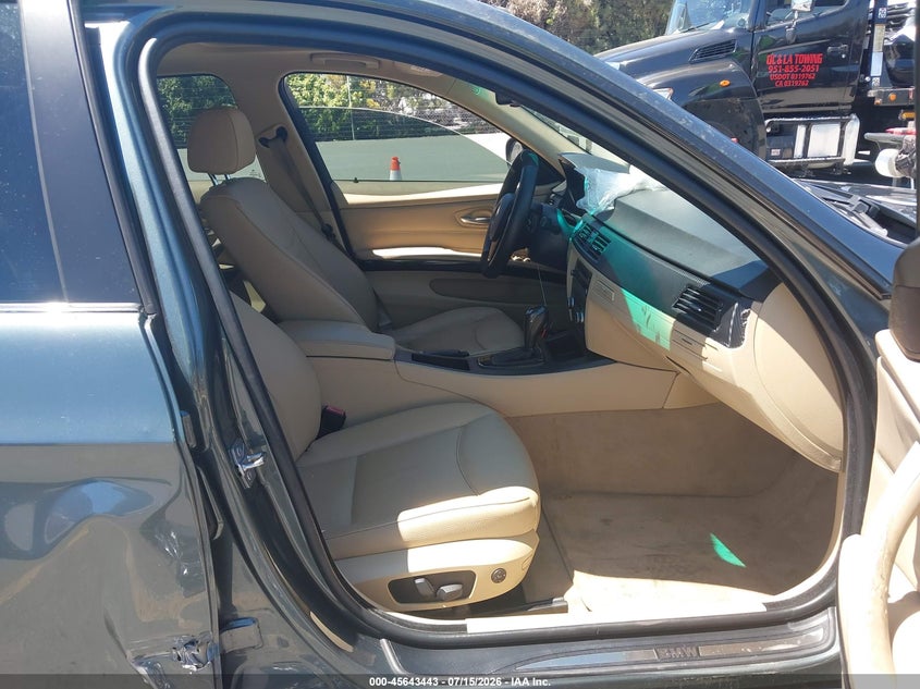 2009 BMW 3 series VIN WBAPM73559A366253 IAAI salvage auction — RIGHT FRONT, Salvage (California), sold $225 on 2026-07-29 (photo 5)