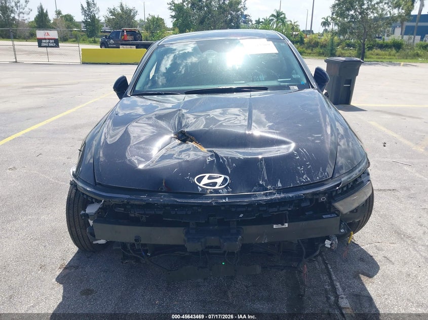 2026 Hyundai Sonata VIN KMHL24JJ3TA145582 IAAI salvage auction — NORMAL WEAR, Certificate Of Destruction (Florida), sold $2,150 on 2026-07-23 (photo 6)