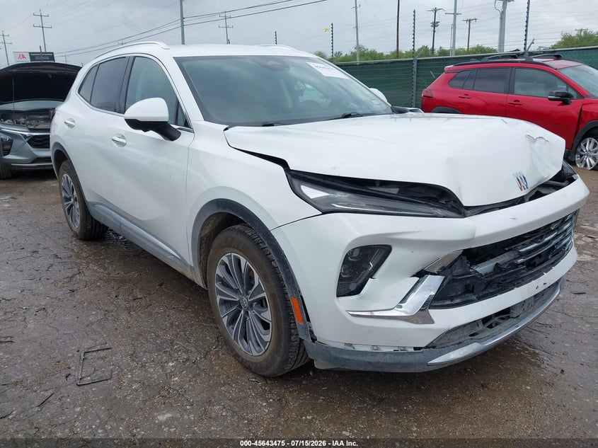 2024 Buick Envision VIN LRBFZME43RD067005 IAAI salvage auction — FRONT END, Enterprise Vehicles Clear Only (Texas), sold $14,400 on 2026-07-20 (photo 1)