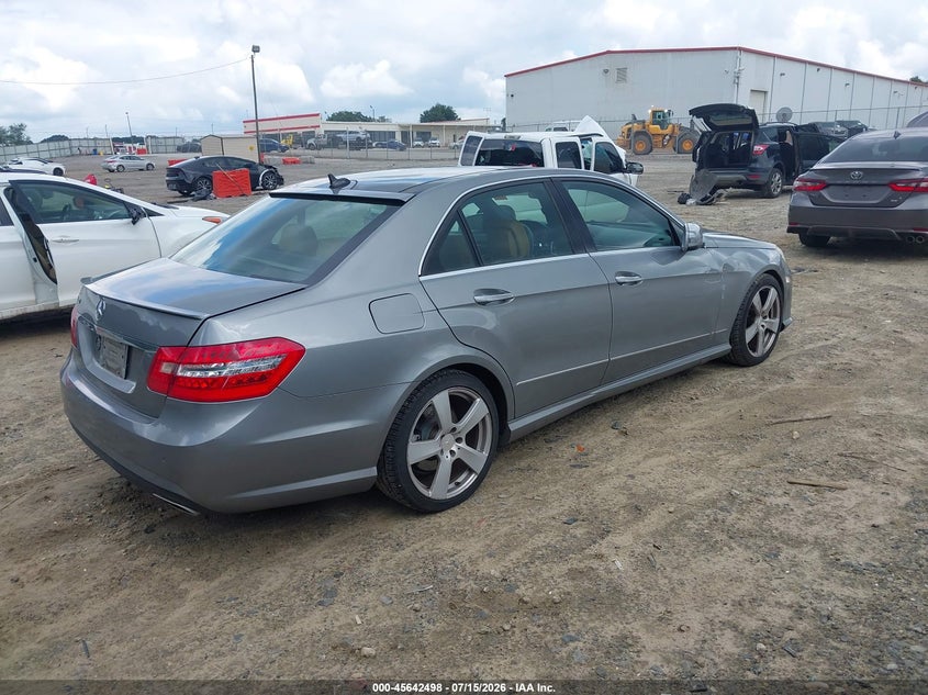 2010 Mercedes-benz E-class VIN WDDHF5GB7AA021516 IAAI salvage auction — RIGHT SIDE, Salvage (Georgia), sold $825 on 2026-08-20 (photo 4)
