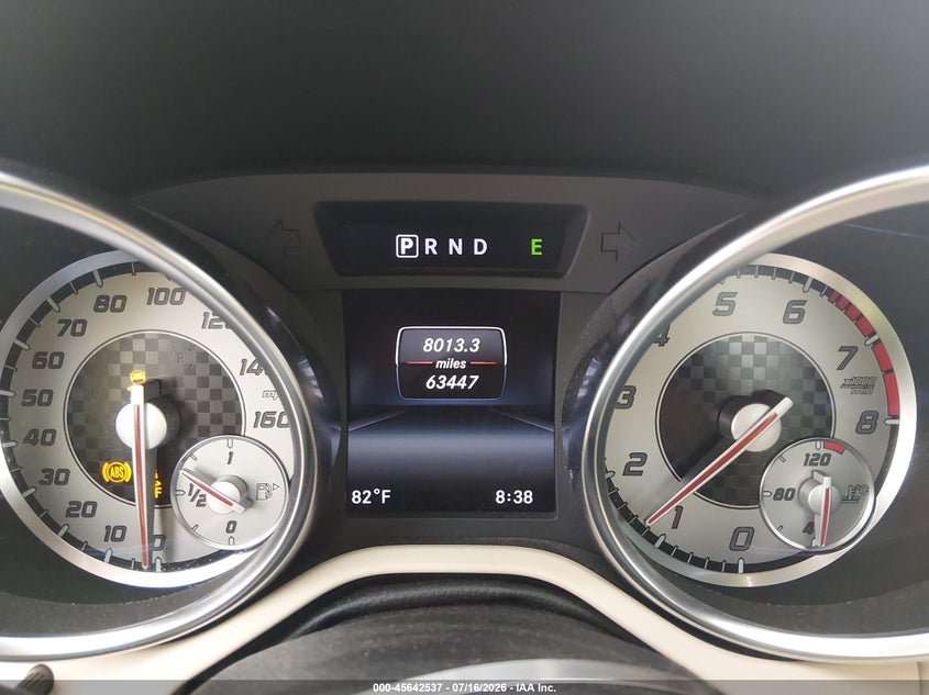2014 Mercedes-benz Slk-klasse VIN WDDPK4HA1EF089634 IAAI salvage auction — HAIL, Salvage (Ohio), sold $7,200 on 2026-07-31 (photo 7)