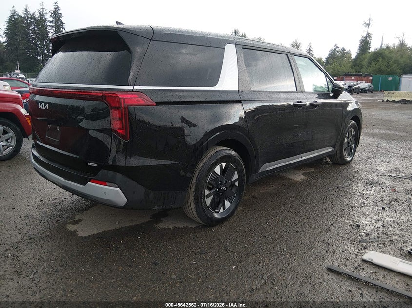 2026 Kia Carnival VIN KNDNB5KA2T6147229 IAAI salvage auction — LEFT FRONT, Enterprise Vehicles Clear Only (New York), sold $19,100 on 2026-07-22 (photo 4)