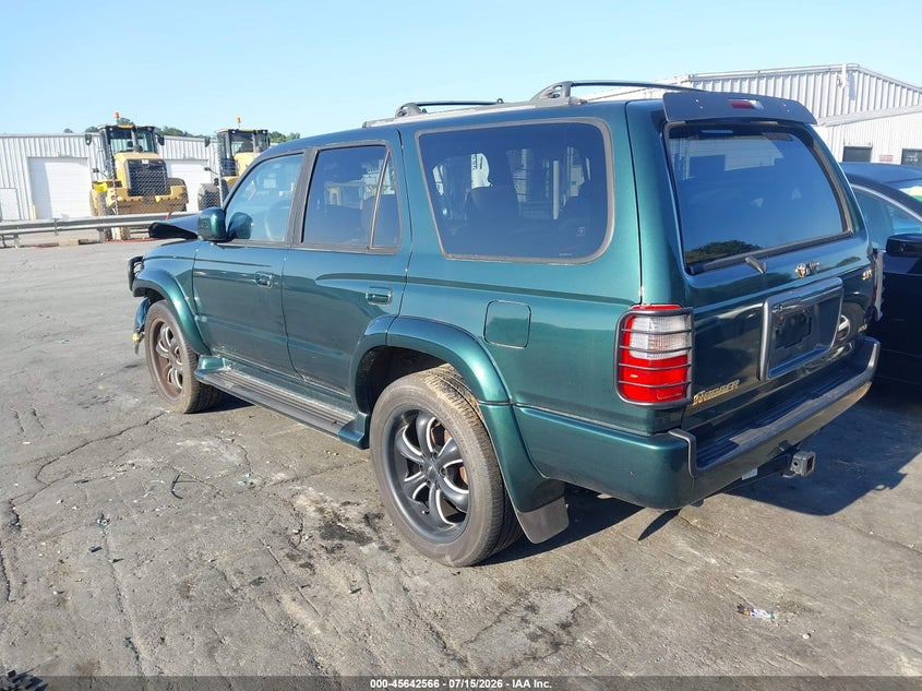 2000 Toyota 4runner VIN JT3GN86R9Y0161791 IAAI salvage auction — NORMAL WEAR, Clear (Georgia), sold $825 on 2026-07-23 (photo 3)