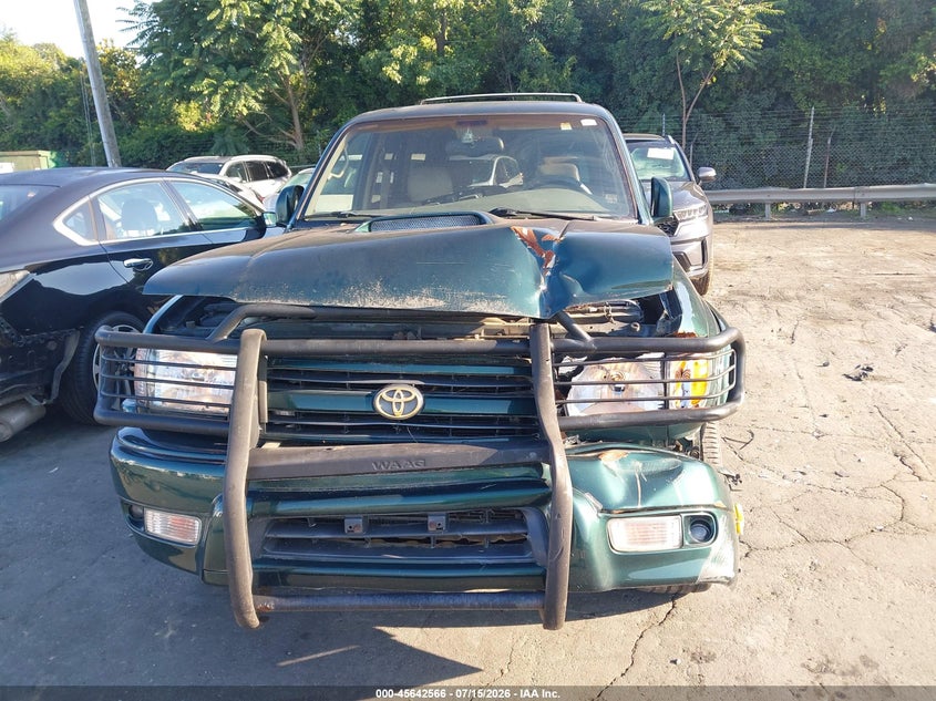 2000 Toyota 4runner VIN JT3GN86R9Y0161791 IAAI salvage auction — NORMAL WEAR, Clear (Georgia), sold $825 on 2026-07-23 (photo 6)