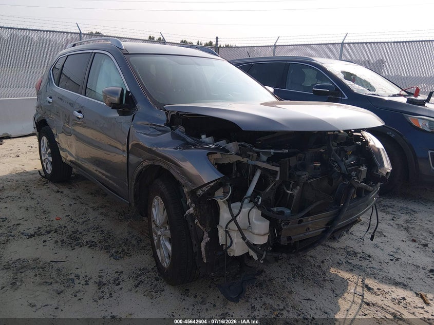 2018 Nissan Rogue VIN KNMAT2MT6JP520322 IAAI salvage auction — NORMAL WEAR, Clear (North Carolina), sold $525 on 2026-07-29 (photo 1)