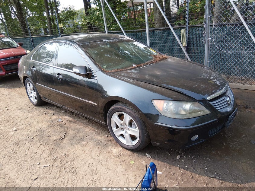 2007 Acura Rl VIN JH4KB16677C001836 IAAI salvage auction — SIDE, Clear (Virginia), sold $25 on 2026-07-23 (photo 1)