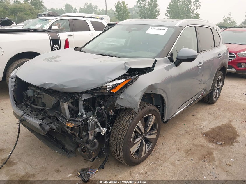 2023 Nissan Rogue VIN JN8BT3CB6PW200309 IAAI salvage auction — LEFT FRONT, Salvage (Ohio), sold $4,750 on 2026-07-28 (photo 2)