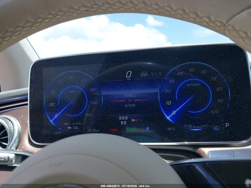 2023 Mercedes-Benz EQS VIN 4JGDM2DBXPA000892 IAAI salvage auction — Side, Rebuildable (Florida), sold $22,900 on 2026-08-23 (photo 7)
