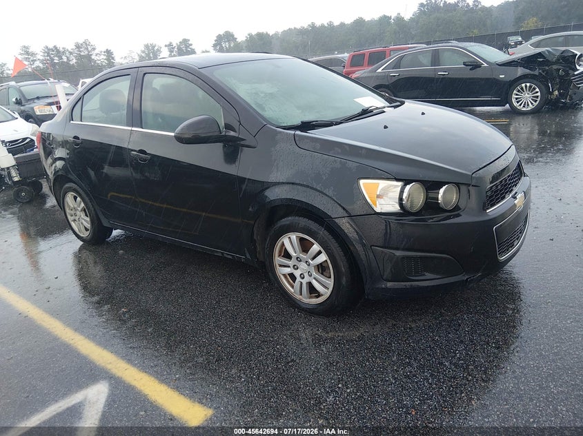2015 Chevrolet SONIC VIN 1G1JC5SH8F4187140 IAAI salvage auction — NORMAL WEAR, Clear (South Carolina), sold $300 on 2026-08-22 (photo 1)