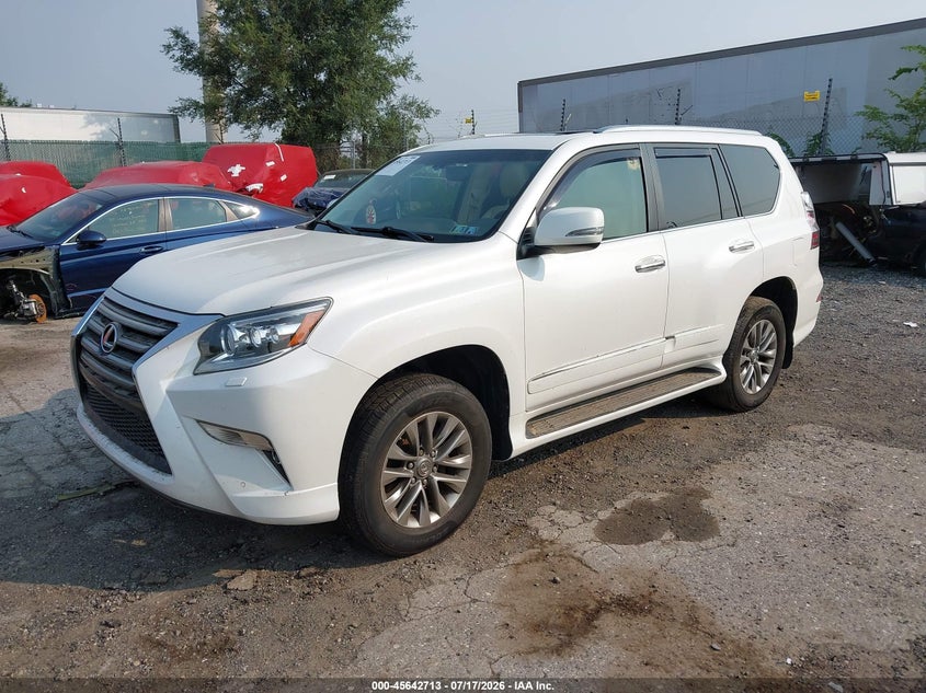2017 Lexus Gx VIN JTJJM7FX8H5166686 IAAI salvage auction — WATER/FLOOD, Salvage Title, sold $9,400 on 2026-08-26 (photo 2)