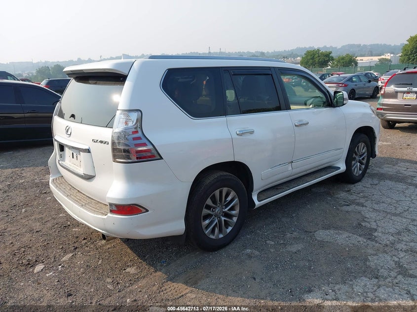 2017 Lexus Gx VIN JTJJM7FX8H5166686 IAAI salvage auction — WATER/FLOOD, Salvage Title, sold $9,400 on 2026-08-26 (photo 4)