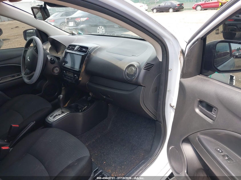 2021 Mitsubishi Mirage VIN ML32FUFJ4MHF03865 IAAI salvage auction — RIGHT FRONT, Salvage Title, sold $2,050 on 2026-09-03 (photo 5)