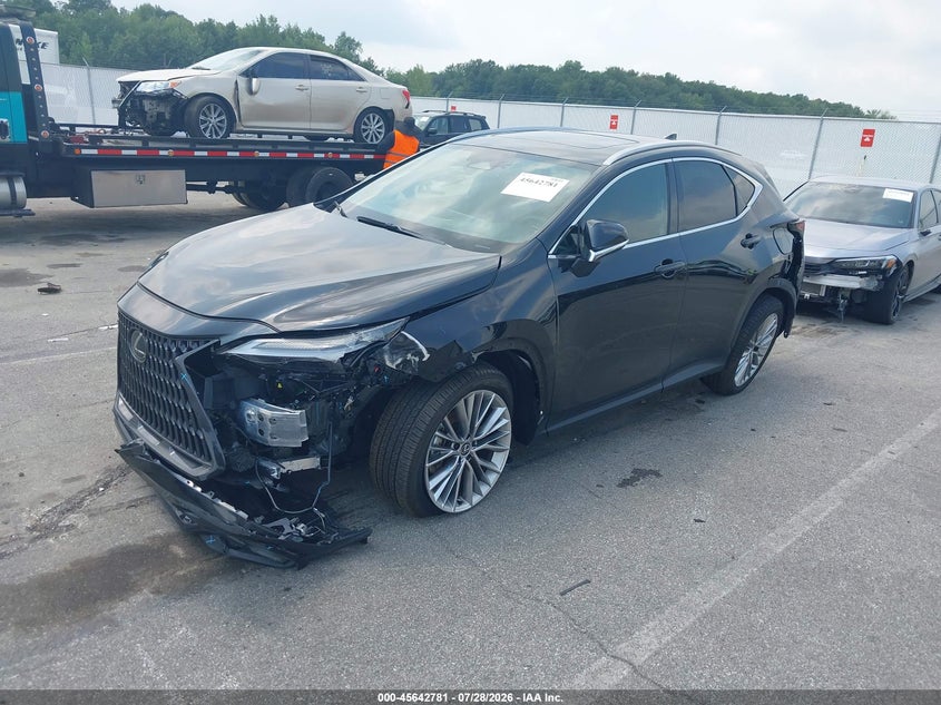 2025 Lexus Nx VIN 2T2GKCEZ4SC055346 IAAI salvage auction — FRONT END, Salvage (Alabama), sold $22,950 on 2026-08-20 (photo 2)