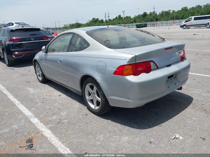 2002 Acura Rsx VIN JH4DC548X2C022917 IAAI salvage auction — NORMAL WEAR, Clear (Louisiana), sold $500 on 2026-07-27 (photo 3)