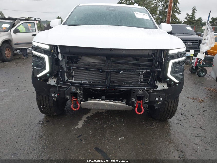 2026 Chevrolet Tahoe VIN 1GNS6PKD1TR291342 IAAI salvage auction — FRONT END, Clear (Washington), sold $41,250 on 2026-07-29 (photo 6)