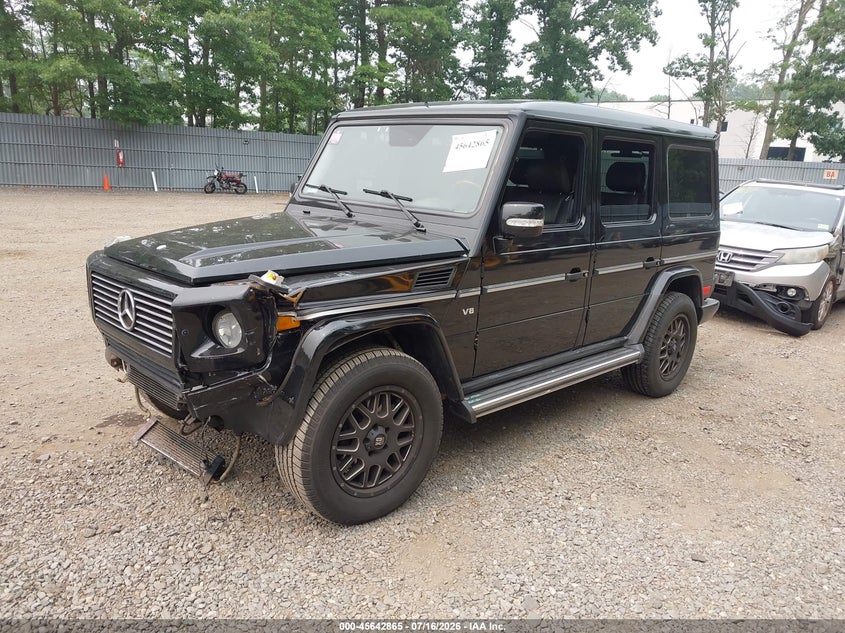 2005 Mercedes-benz G-class VIN WDCYR49E45X162608 IAAI salvage auction — FRONT END, Salvage (South Carolina), sold $15,750 on 2026-08-12 (photo 2)