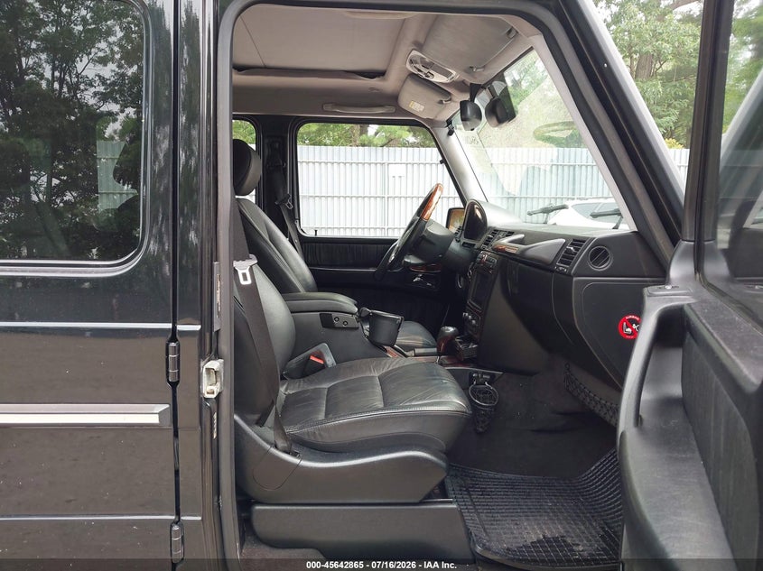 2005 Mercedes-benz G-class VIN WDCYR49E45X162608 IAAI salvage auction — FRONT END, Salvage (South Carolina), sold $15,750 on 2026-08-12 (photo 5)