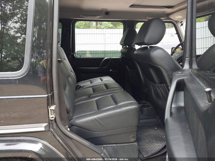 2005 Mercedes-benz G-class VIN WDCYR49E45X162608 IAAI salvage auction — FRONT END, Salvage (South Carolina), sold $15,750 on 2026-08-12 (photo 8)