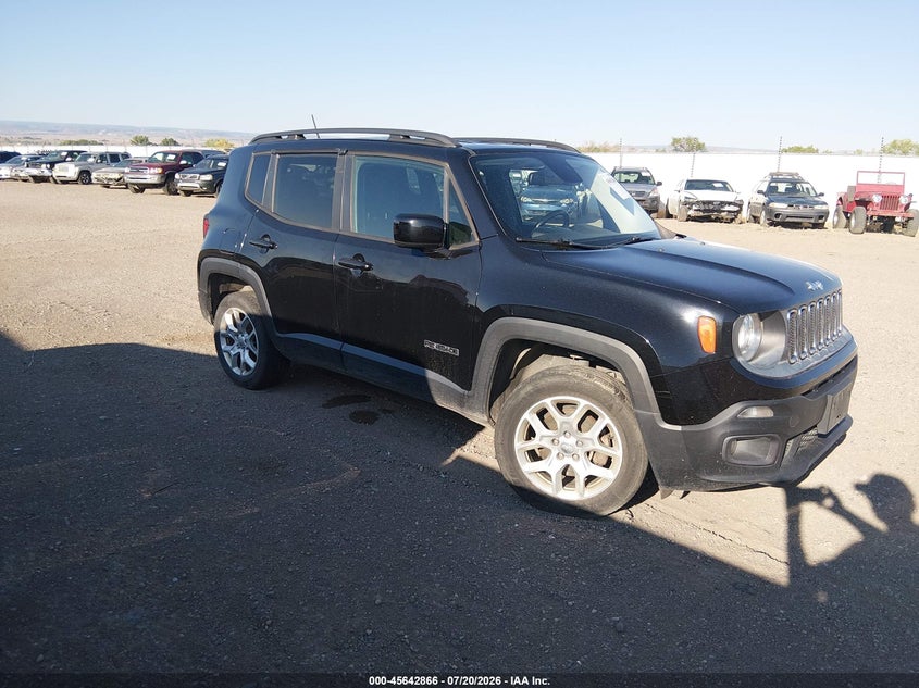 2016 Jeep Renegade VIN ZACCJBBT6GPD48046 IAAI salvage auction — NORMAL WEAR, Clear (Colorado), sold $1,100 on 2026-08-12 (photo 1)