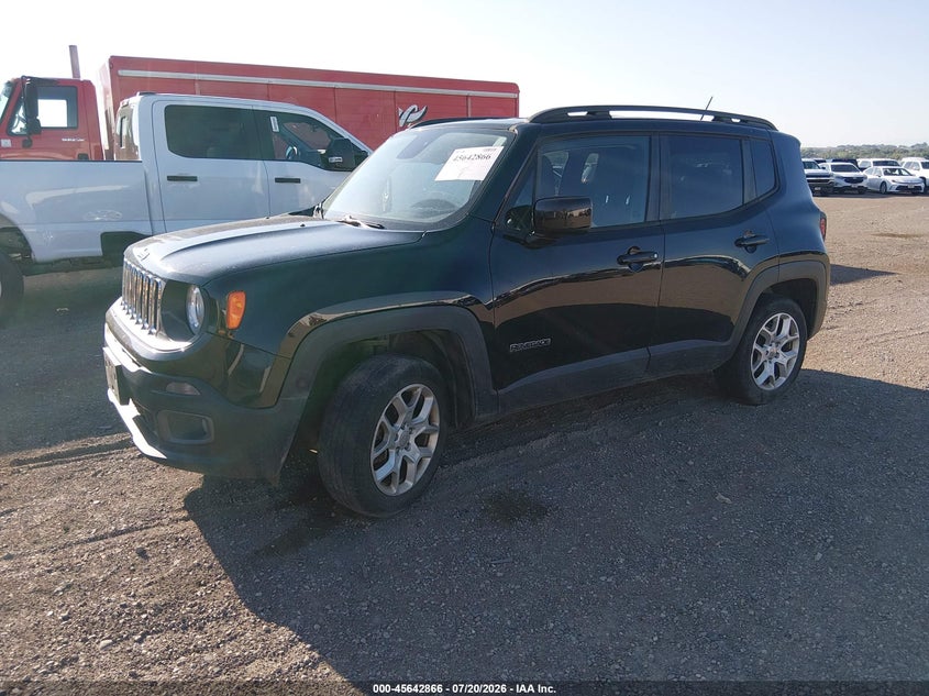 2016 Jeep Renegade VIN ZACCJBBT6GPD48046 IAAI salvage auction — NORMAL WEAR, Clear (Colorado), sold $1,100 on 2026-08-12 (photo 2)