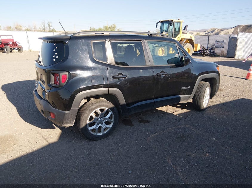 2016 Jeep Renegade VIN ZACCJBBT6GPD48046 IAAI salvage auction — NORMAL WEAR, Clear (Colorado), sold $1,100 on 2026-08-12 (photo 4)