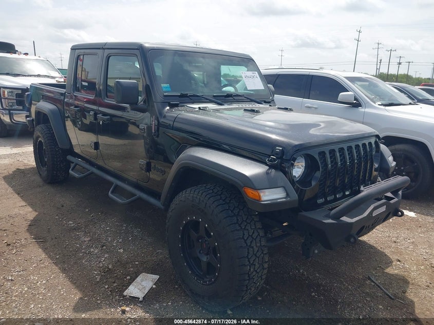 2020 Jeep Gladiator VIN 1C6HJTAG6LL115922 — IAAI salvage auction photo