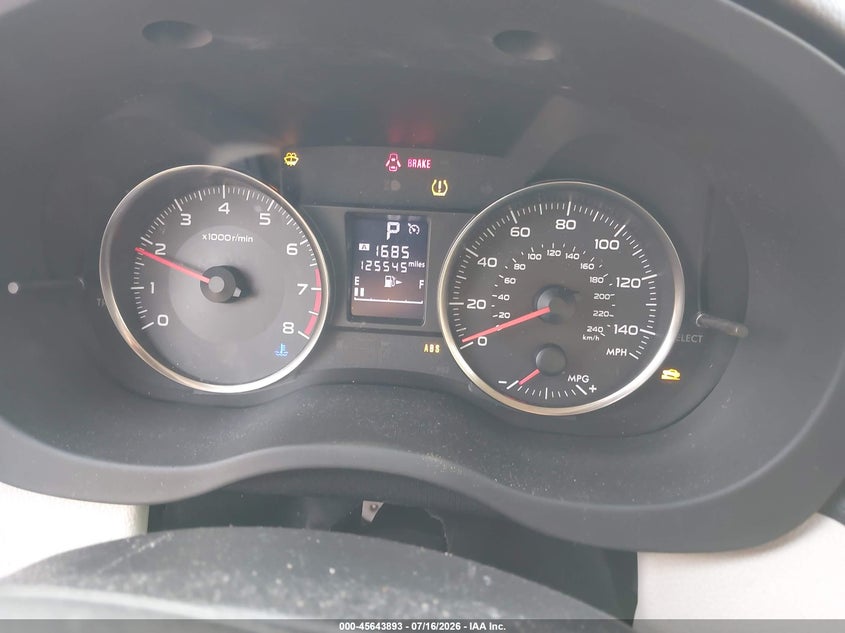 2014 Subaru Xv VIN JF2GPAGC9E8254087 IAAI salvage auction — UNKNOWN, Clear (Illinois), sold $475 on 2026-07-29 (photo 7)