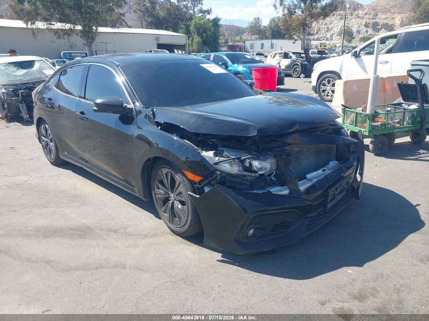 2018 Honda Civic VIN SHHFK7H52JU428456 IAAI salvage auction — FRONT END, Salvage (California), sold $1,550 on 2026-07-28 (photo 1)