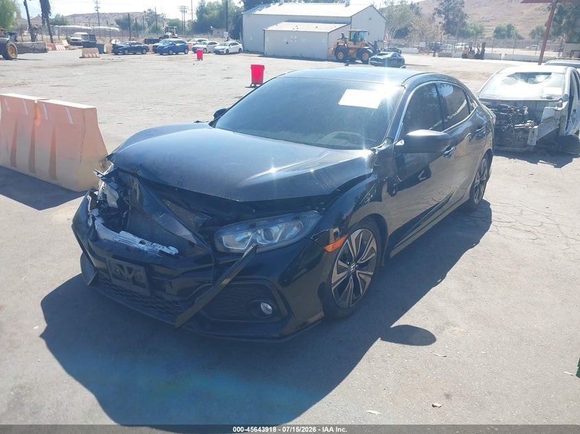 2018 Honda Civic VIN SHHFK7H52JU428456 IAAI salvage auction — FRONT END, Salvage (California), sold $1,550 on 2026-07-28 (photo 2)