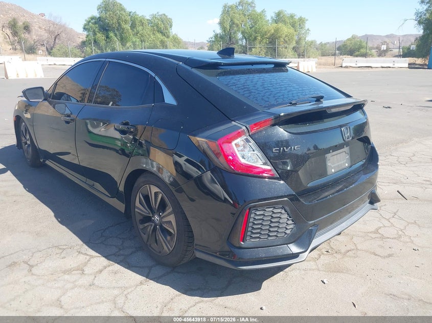 2018 Honda Civic VIN SHHFK7H52JU428456 IAAI salvage auction — FRONT END, Salvage (California), sold $1,550 on 2026-07-28 (photo 3)
