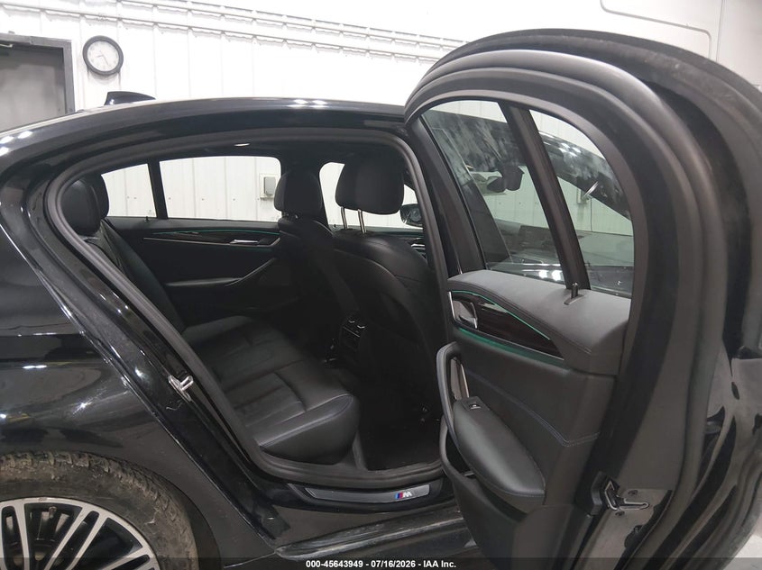 2017 BMW 5er VIN WBAJE7C38HG890946 IAAI salvage auction — LEFT SIDE, Bill Of Sale (Alaska), sold $14,200 on 2026-07-31 (photo 8)